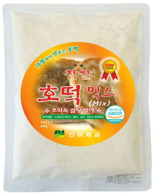 [선미c&c] 찹쌀호떡믹스 600g, 1개