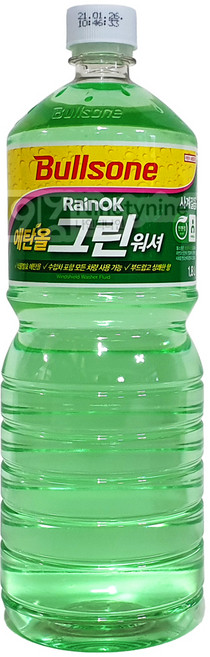 불스원 레인OK 에탄올 그린워셔액, 1.8L, 1개