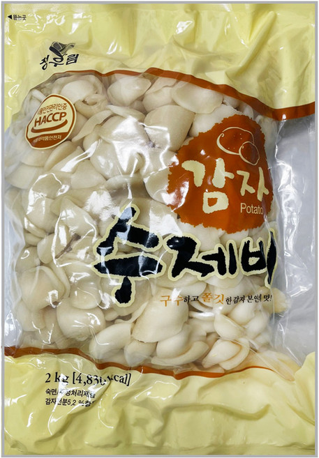 청우림 감자 수제비 2kg, 2kg × 1개, 1개