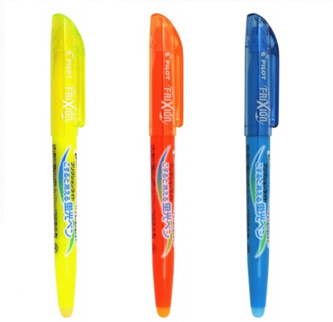 프릭션 라이트 형광펜, 혼합 6개(블루2+주황2+노랑2)