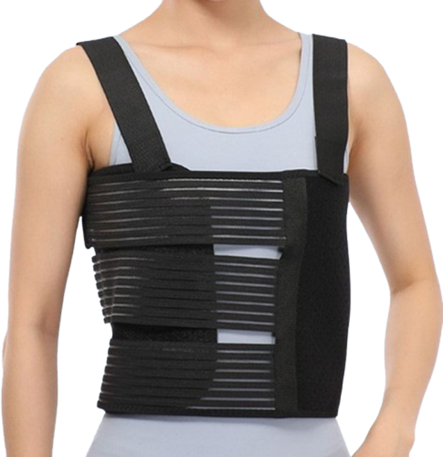 한투스 갈비뼈 골절 복대 보호대 가슴 늑골보호대 TS502, 1개
