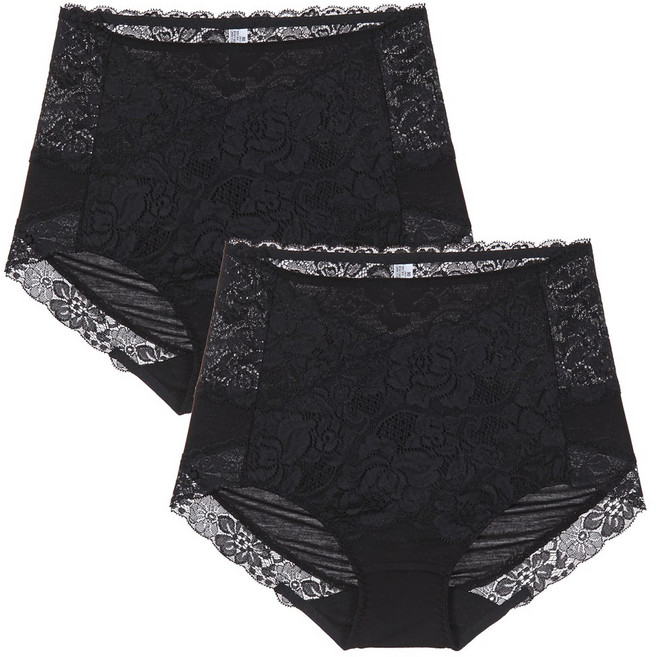 판도라by비비안 이중 똥배 레이스 보정 복대팬티 2P