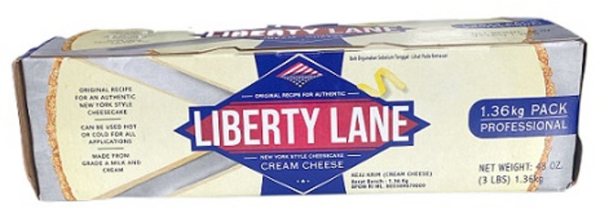 리버티 크림치즈 1.36KG, 1개, 1kg