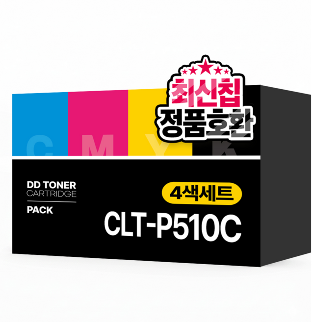 디디토너 SL-C510/C510W/C513/C513W/SL-C563W/SL-C563FW 호환, 1개, 4색세트