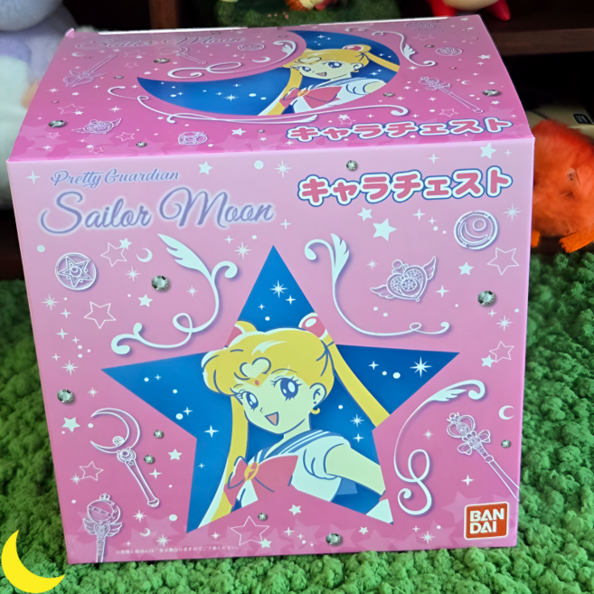 세일러문 고전 25주년 굿즈 빈티지 캐러체스트 미니 수납 달의요정 세일러문, 1개, 단품