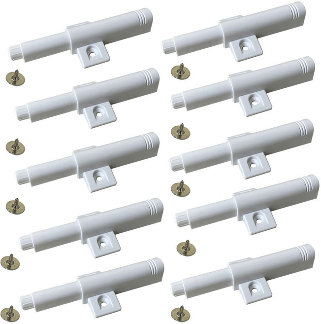 리폼플러스 파워원터치푸쉬자석 10개입 빠찌링 스무버, 화이트(10개)