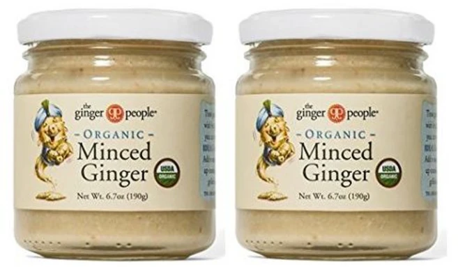 더 진저 피플 유기농 다진 생강 6.7 온스 (2개 팩) The Ginger People Organic Minced Ginger 6.7 Ounce (Pack of 2), 190g, 1개 - 쿠팡