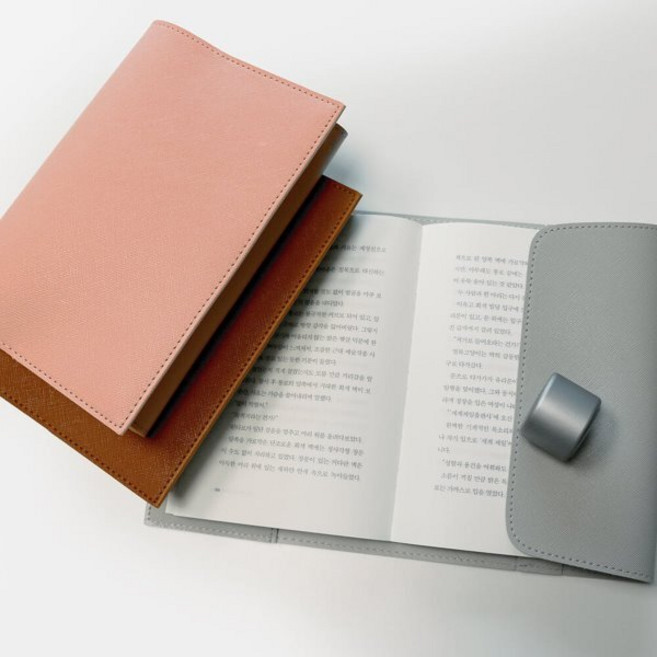[예스24배송]소이믹스 사피아노 가죽 북커버 + 북마크 세트 북케이스 북파우치 SOBOOK2 [멀티], 멀티S, 베이지