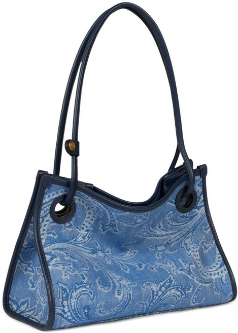 에트로 스몰 아이즈 데님 토트 백