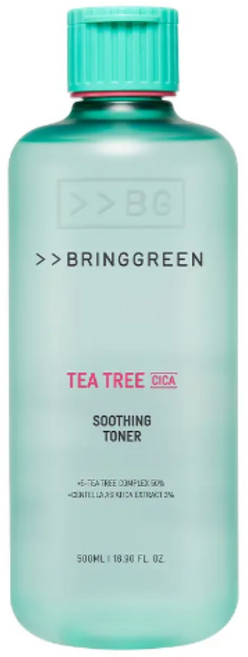 브링그린 티트리 시카 수딩 토너 남녀공용 모든피부 트러블케어, 250ml, 1개
