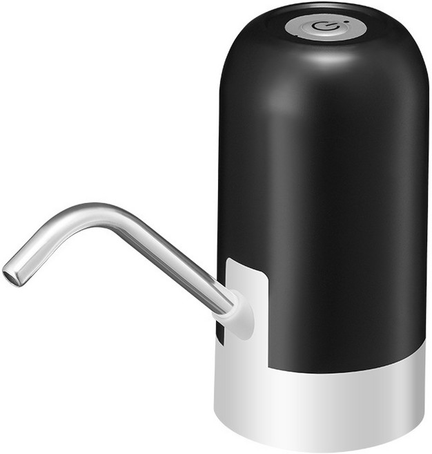 瑞克倉庫 桶裝水電動抽水機 強勁吸水泵, 1個, 一般款-黑色(無底座)