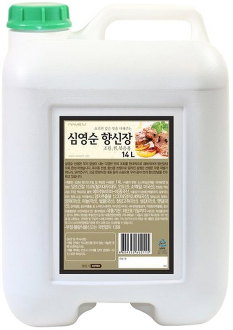 심영순 향신장 업소용 14L