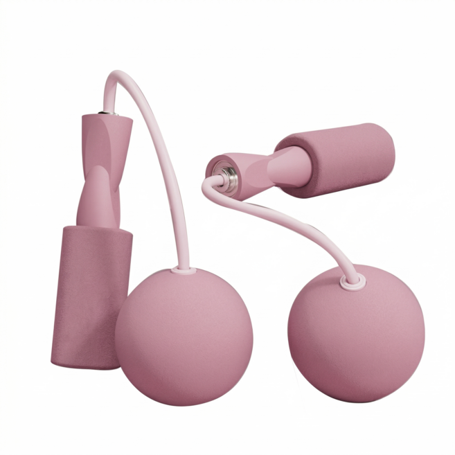 클레어라 공 무선 줄넘기, 핑크, 1개