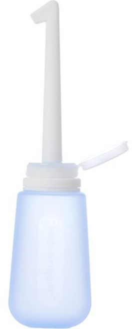 휴먼기어 비데투브 - 휴대용 여행용 비데 분리 가능한 분출구 실리콘 고투브 XL 내부에 맞음 BPA 프리 PC 프리 6액량 온스