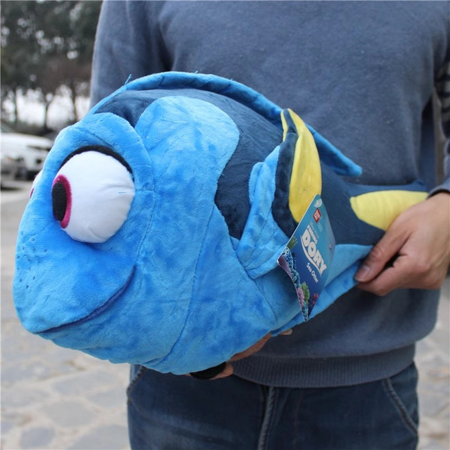 도리를 찾아서 도리 블루탱 물고기 동물 모형, 1개, blue, 51cm