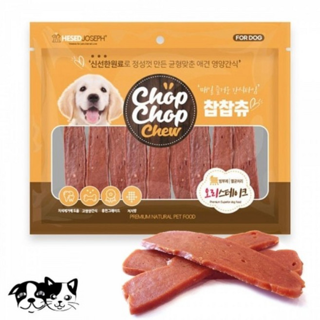 강아지 오리 스테이크 훈련간식 산책간식 오리고기 건조 300g 간식 애견, 없음