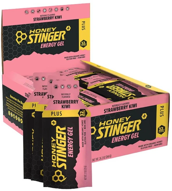 Honey Stinger 클래식 에너지 젤 딸기 키위 카페인 스포츠 31g x 24팩, 1개 - 쿠팡