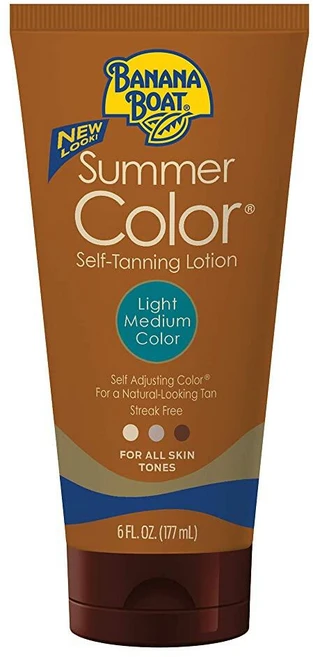 바나나보트 썸머 컬러 셀프 태닝 로션 라이트 미디엄 컬러 177ml, 바나나보트 썸머 컬러 셀프 태닝 로션 라이트 미디엄 컬, 1개 - 쿠팡