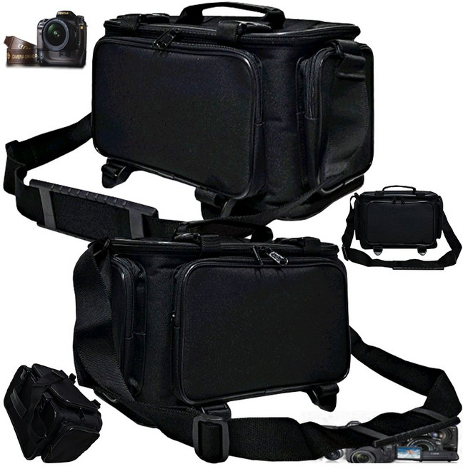 늘푸른백화점 다운타운4602-DJ42 카메라가방 대형 캠코더 디카 화장품 다용도가방 토드백, 검정, 1개