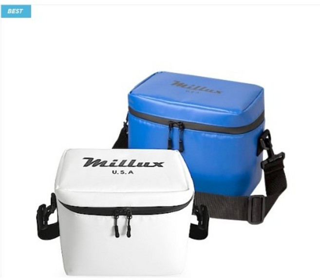 밀룩스USA 아쿠아 쿨러백 mini, 화이트, 8L