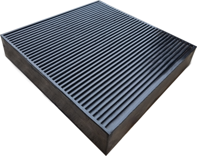 골방진 고무 패드 50mmX30cmX30cm, 1개, 1개