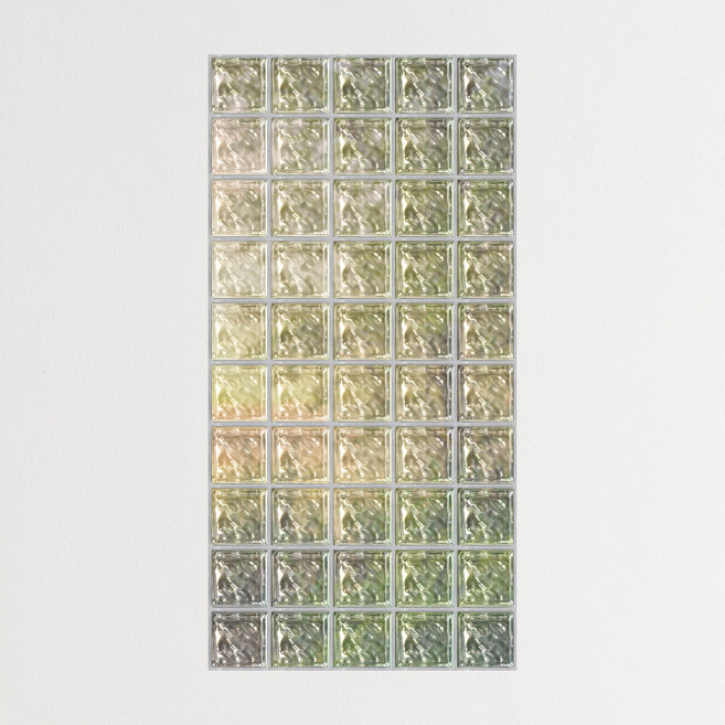 [인메이블] 리무버블 유리블럭 접착 포스터 10종 빈티지 감성 풍경 사진 인테리어 이사 개업 카페 선물 집들이, 09.RB-Moss Amber