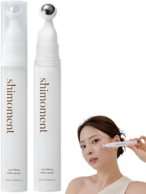 시모먼트 아이 리프팅 롤러 세럼, 1개, 15ml