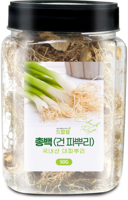 드랍쉽 총백(국산) 50g(통) 대파뿌리 건 파뿌리, 총백[국산] 50g[통], 1개