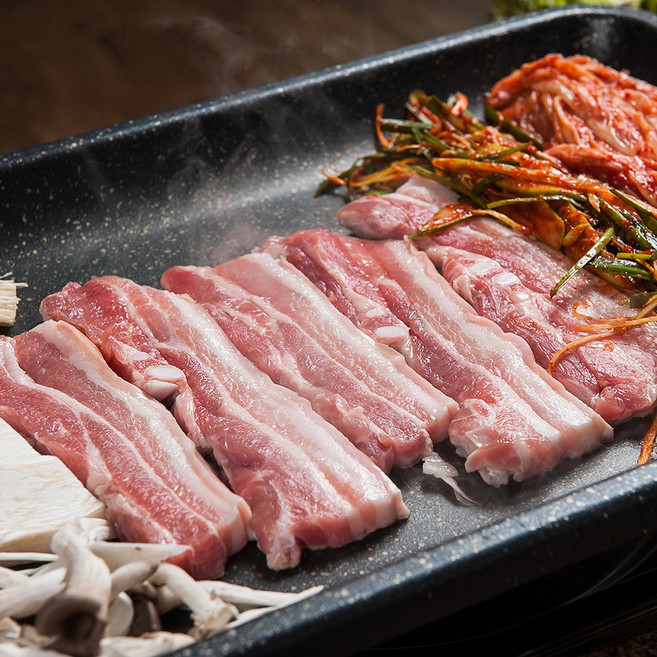 유황한돈 냉장 오겹살 구이용, 2개, 500g