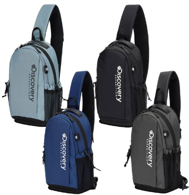 [국내매장상품] DISCOVERY 디스커버리 아웃도어 시그니처 슬링백 디스커버러 슬링백, 32*19*9