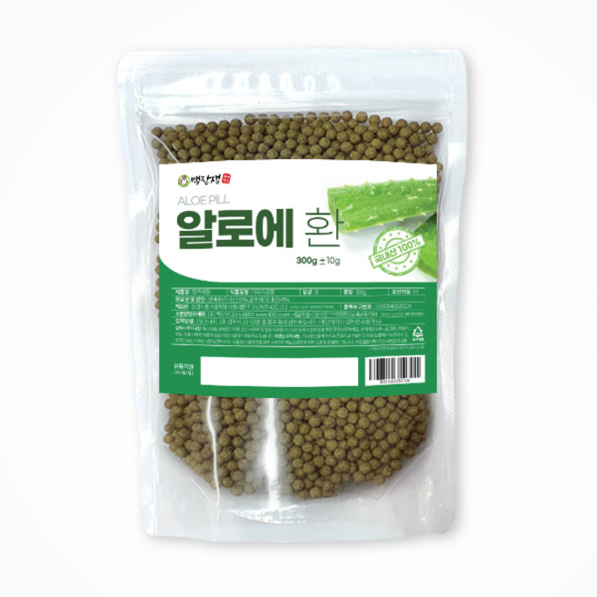 백장생 알로에환, 1개, 300g