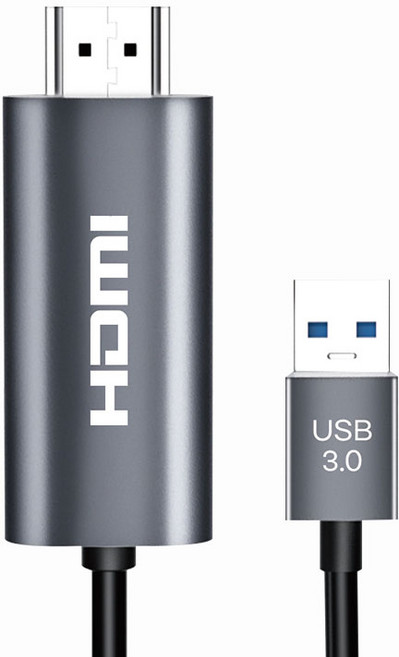 비에스 USB 3.0 to HDMI 케이블 2M, 1개, BS-UH20