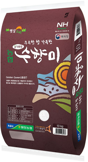 특등급 수향미 2025년 골든퀸 3호 40kg (10 x 4팩), 4개