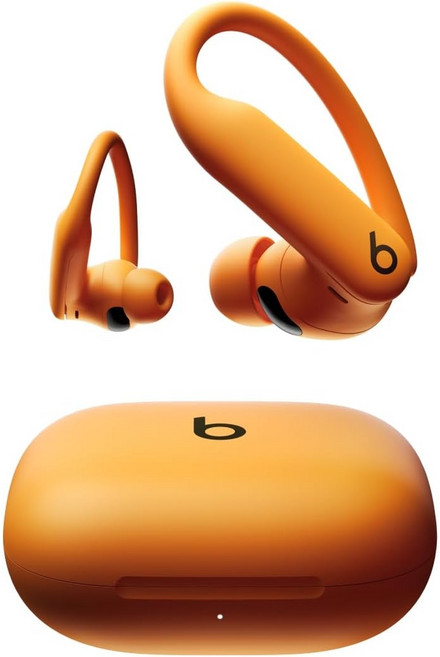 Beats 무선이어폰 Powerbeats Pro 2 노이즈캔슬링 IPX4 45시간 심박측정, 파워비츠 프로 2, 일렉트릭 오렌지