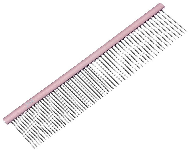 밤돌이네 반려동물 듀얼 콤 브러쉬, 핑크 - 19X4cm, 1개