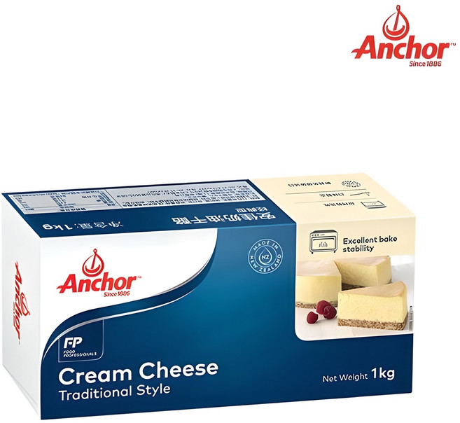 앵커 크림치즈 1kg, 2개
