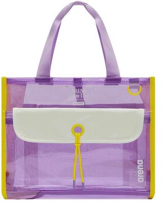 아레나 가방 A5AC1AB08 포켓메쉬 토트 물놀이가방, PNK, 1개