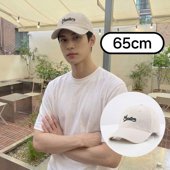 스토리팩토리 남녀공용 깊은 볼캡 대두모자 얼굴작아보이는 자수 캡모자