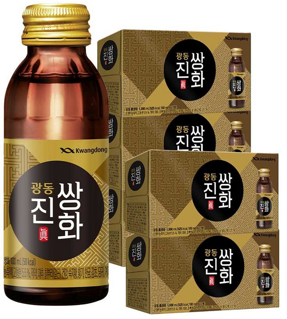 광동 진쌍화 100ml 50병, 50개