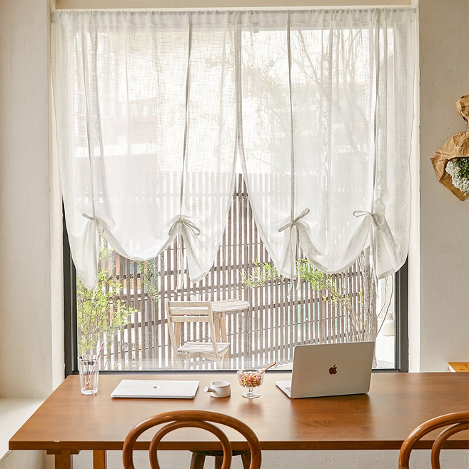 바자르 오드리 린넨 롤업형 가리개커튼