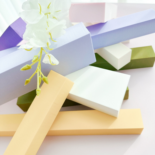 파스텔 브릿지 애완 달팽이 기르기 용품 놀이목, 옐로우(3x3)