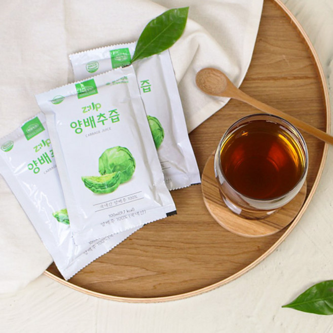 [복길농원]무안 양배추즙 100ml x 100포 (벌크포장), 100개