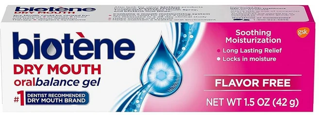 바이오텐 오랄발란스 보습 젤 알코올 프리 및 드라이 마우스 무향 1.5온스, 1개 - 쿠팡