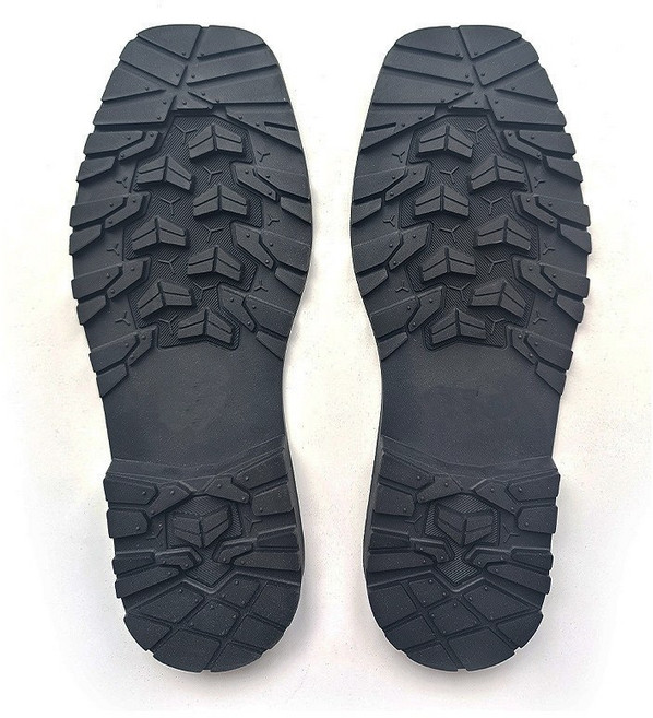 Dr. Shoes 橡膠鞋底防滑墊 登山鞋戶外越野止滑修補片, 1個, 黑色小號長30.5cm換購奈米膠1支,鞋跟款