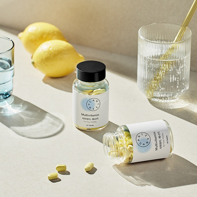 면역 필수 영양 종합비타민 멀티미네랄 서퍼데이 에너지 30일분(1Bottle), 4개, 60정