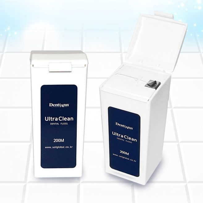 치과용 가정용 대용량 치실 200M (구취잇몸병 예방) 치과치실 치과 구강용품, 3개, 1개입
