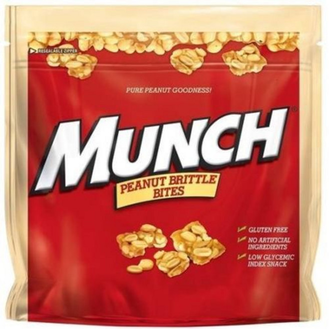 먼치 땅콩 브리틀 바이트 420g Munch Peanut Brittle Bites 14.8 oz, 1개, 419g