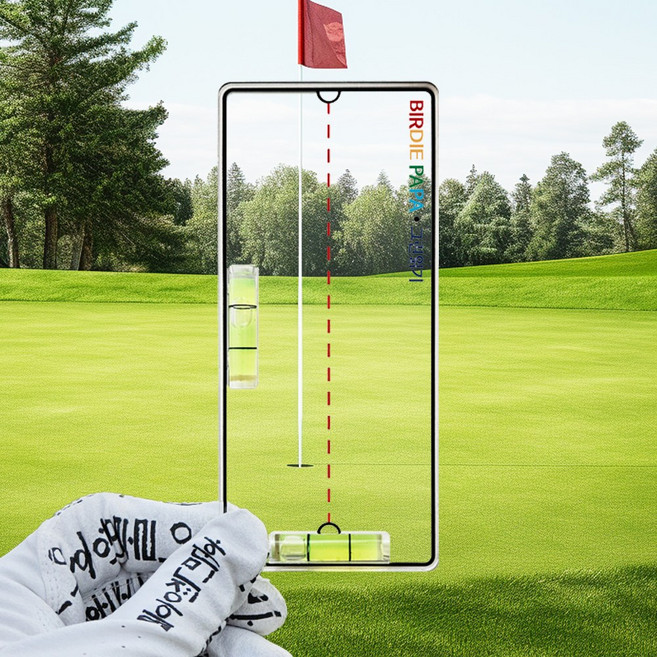 버디파파 그린읽기 국내제작 퍼팅라이너. 퍼터키퍼. 그린라이너.골프용품. 골프악세사리, 1개, 자석형