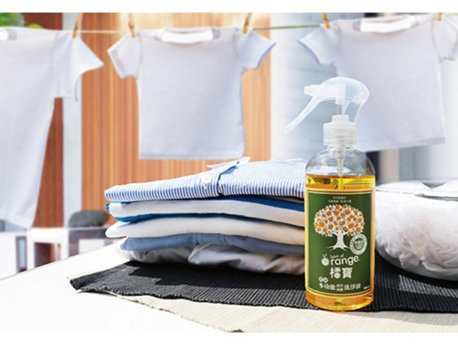 橘寶植萃蔬果洗淨劑 300ml, 1個, 3瓶送噴嘴3隻