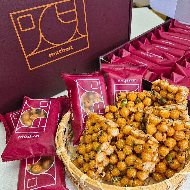 맛본 수제 오란다 말랑쫀득 수제 오란다강정 선물 답례품, 600g, 1개